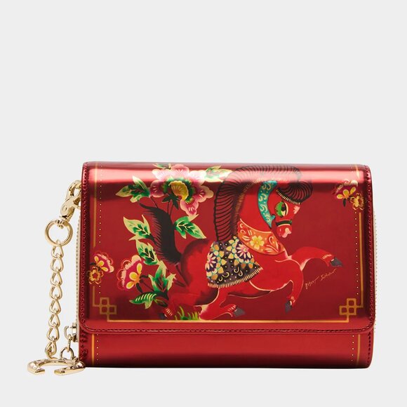 Betsey Johnson Handbags - Betsey Johnson Kitsch Chinese New Year Wallet On Chain Red NWT